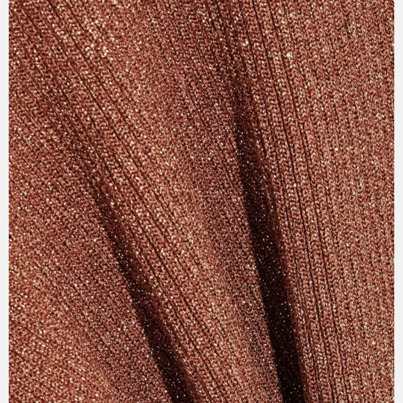 Carven Metallic Knit Turtleneck Sweater (Medium) - Picture 4 of 6